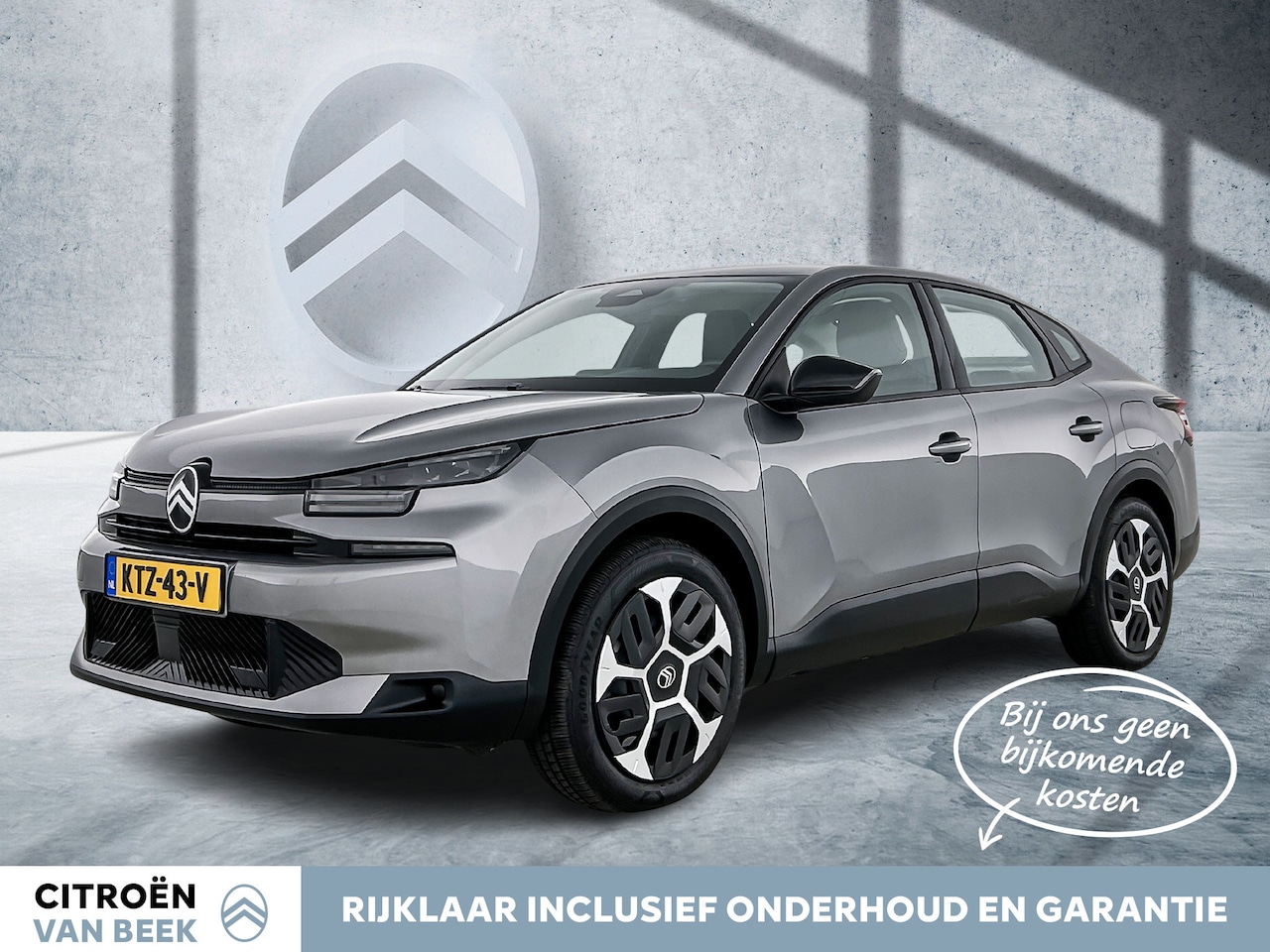 Citroën Ë-C4 X - Plus 156pk Extended range 54 kWh | Navigatie - AutoWereld.nl