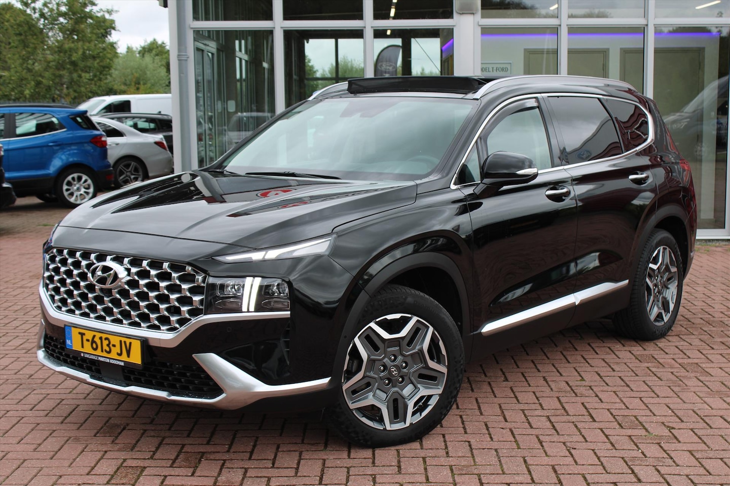 Hyundai Santa Fe - 1.6 T-GDi PHEV 265pk Aut. Premium Plus Sky, Full Options, Trekhaak - AutoWereld.nl