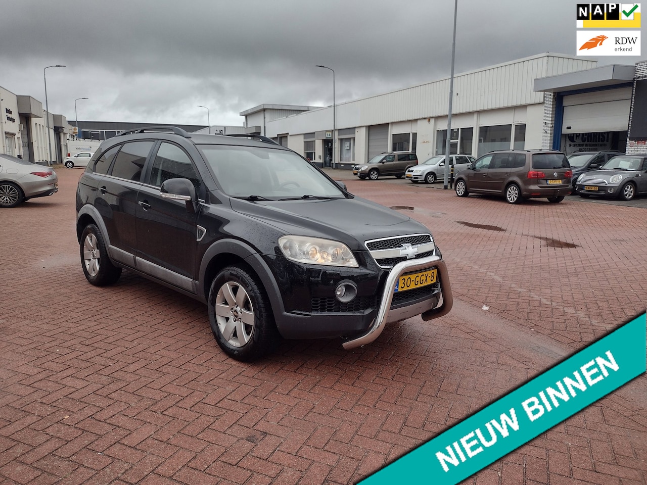 Chevrolet Captiva - 2.4i Executive MOOIE AUTO BEL 0619590613 7 PERSONS - AutoWereld.nl