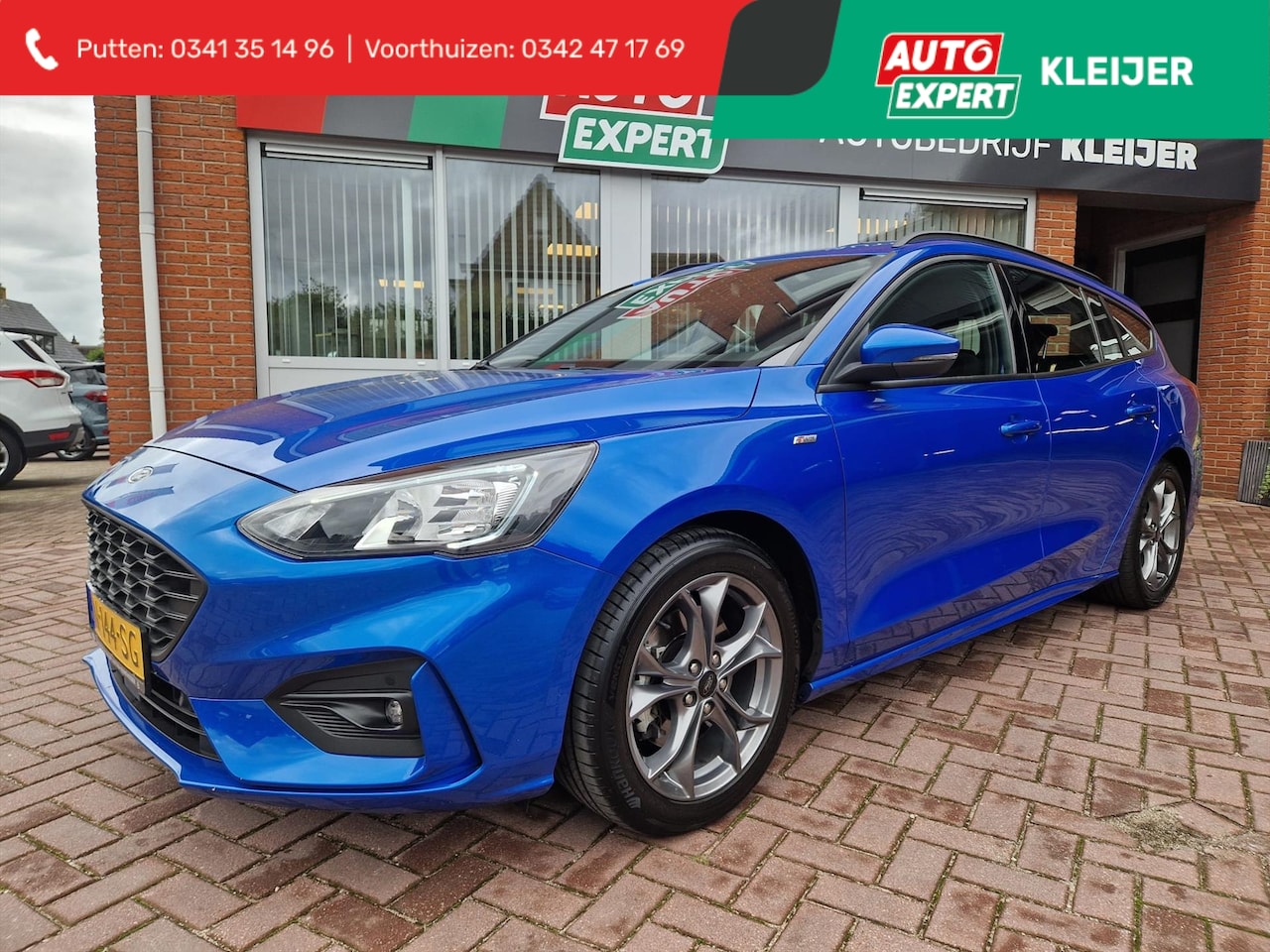 Ford Focus Wagon - 1.0 EcoBoost Hybrid 125pk ST-Line Trekhaak AGR-Stoel - AutoWereld.nl
