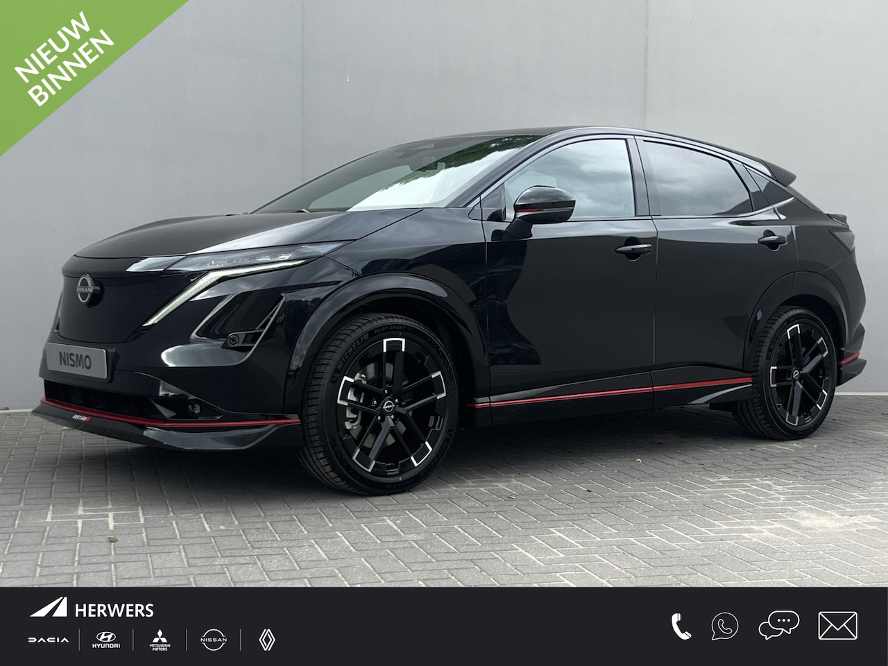 Nissan Ariya - e-4ORCE Nismo 91 kWh / 435PK / 417KM WLTP / Alcantara Interieur / F1-Remlicht / Adaptieve - AutoWereld.nl