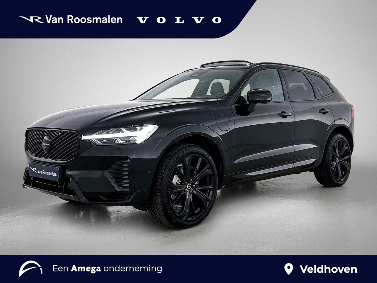 Volvo XC60 - 2.0 T6 Plug-in hybrid AWD Ultra Black Edition Pano | BLIS | Trekhaak | Facelift | - AutoWereld.nl