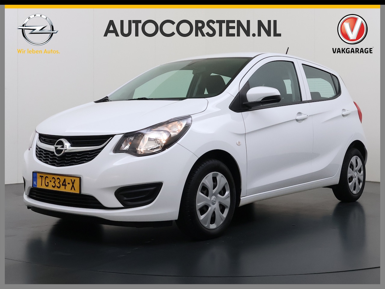 Opel Karl - 1.0I 75PK 5Drs Airco Bluetooth Cruise Control Edition Isofix City Steer ESP 1e Eigenaar De - AutoWereld.nl