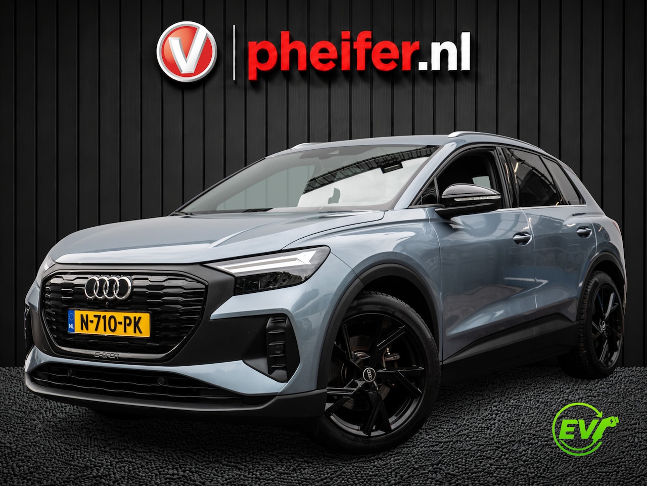 Audi Q4 e-tron - 35 Launch edition 55 kWh SOH 91% Trekhaak/ Stoelverwarming/ Camera/ 20" Lmv/ Navigatie App - AutoWereld.nl