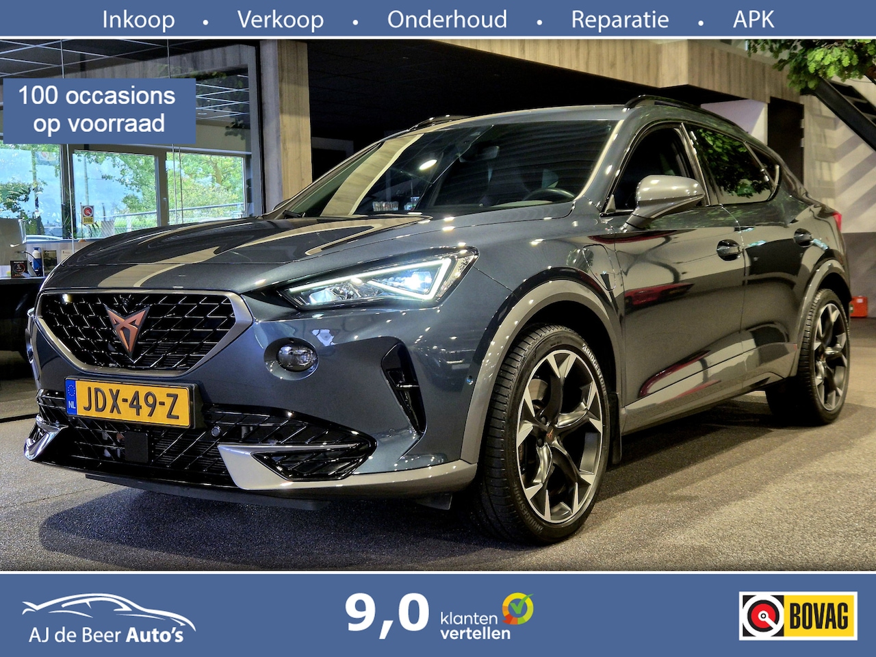 CUPRA Formentor - 1.4 TSI e-Hybrid VZ Performance Limited 360 Camera | El Trekhaak | Virtual | 19" | Stoelv - AutoWereld.nl