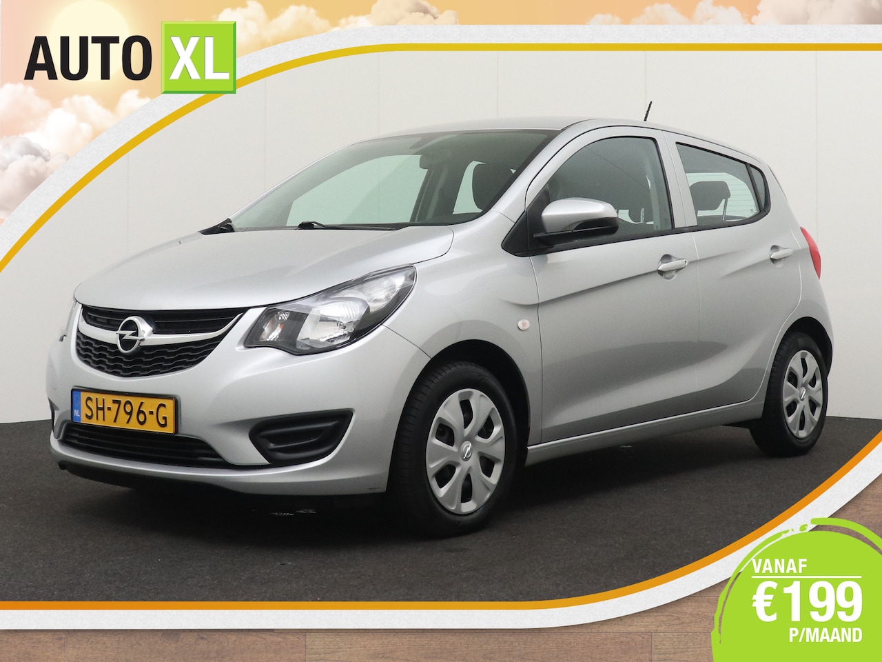 Opel Karl - 1.0 ecoFLEX Edition Cruise Airco Bluetooth - AutoWereld.nl