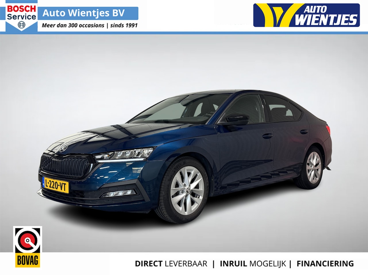 Skoda Octavia - 1.0 e-TSI DSG | Sport Business 5-Drs | Navi | Virtual | Trekhaak - AutoWereld.nl