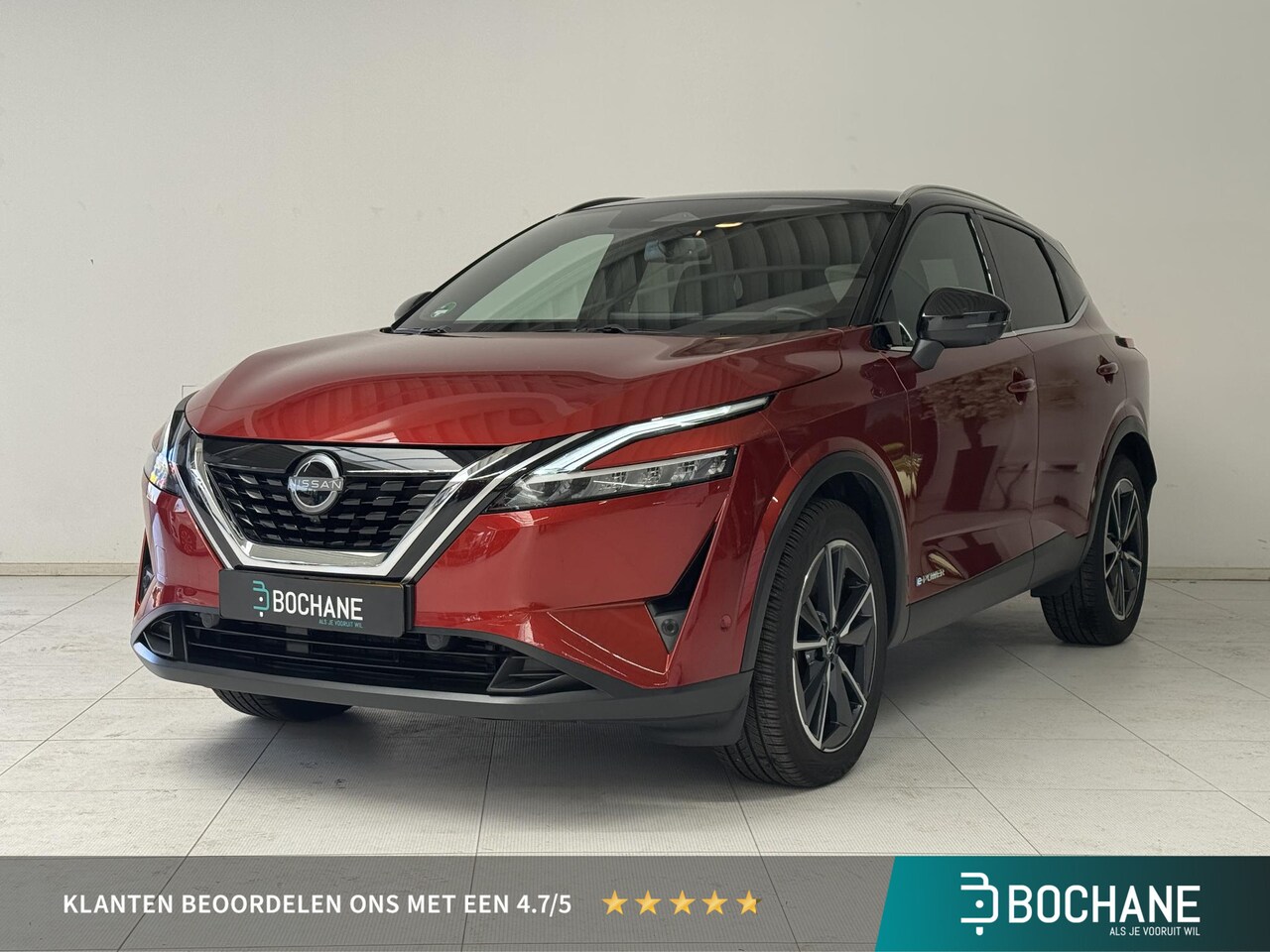 Nissan Qashqai - 1.5 e-Power Tekna | Navigatie | 360° Camera | Trekhaak | Panoramadak | All-Season Banden | - AutoWereld.nl