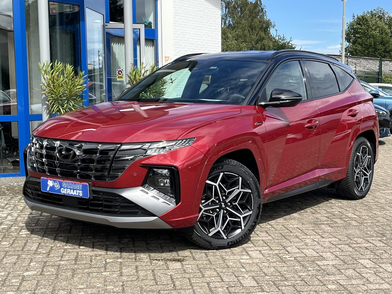 Hyundai Tucson - 1.6 T-GDI Plug-in Hybrid 4WD N-line l Trekhaak, Dealer onderhouden, 1e eigenaar, Bi-Tone, - AutoWereld.nl