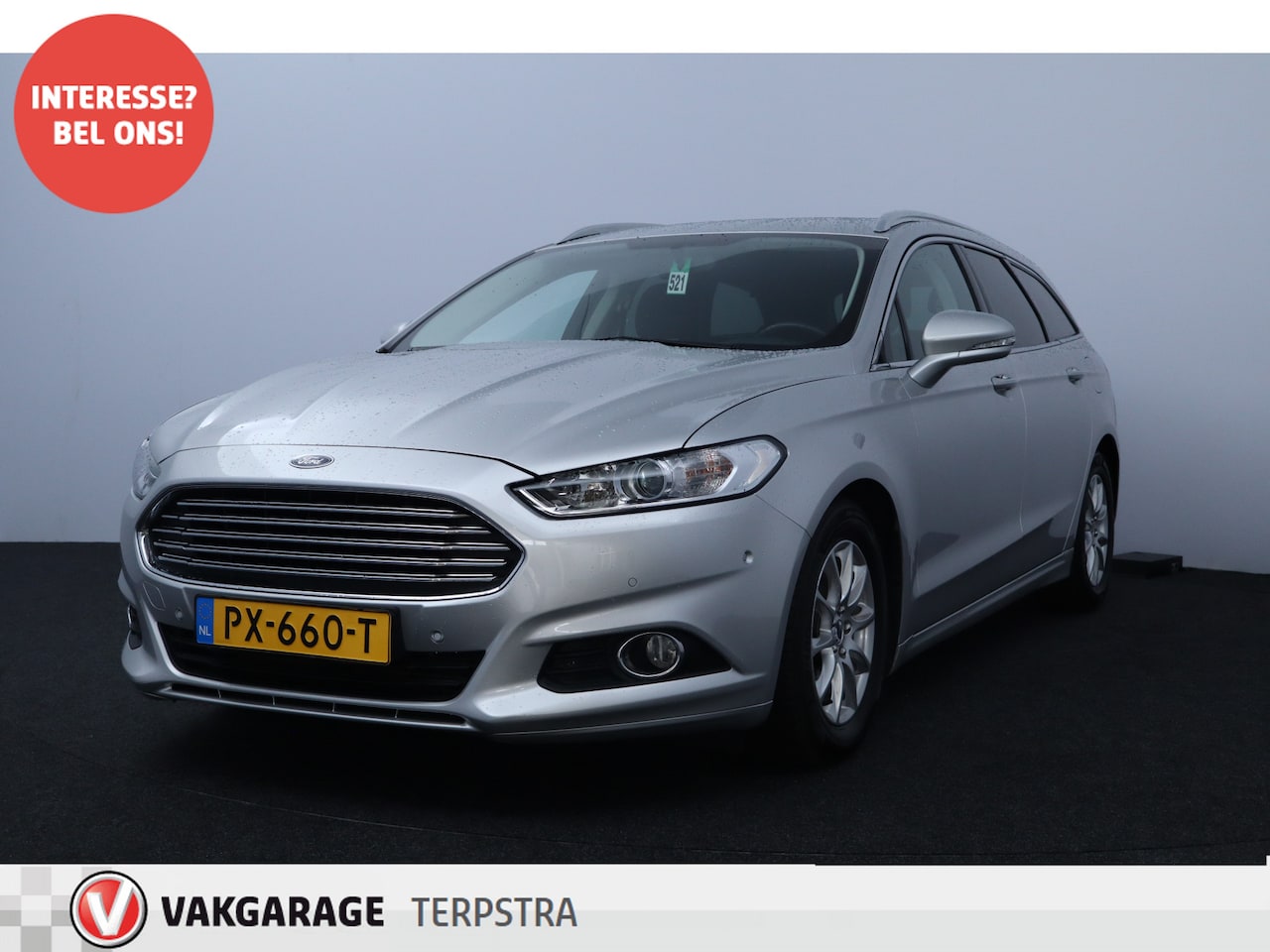 Ford Mondeo Wagon - 1.5 TDCi Trend/ Airco/ Navi/ 6-Bak/ Bluetooth/ DAB+/ Cruise/ Elek.Pakket/ Getint-Glas/ PDC - AutoWereld.nl