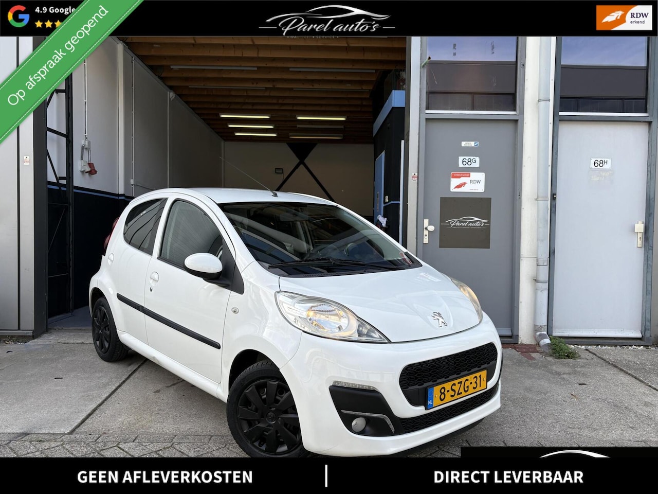 Peugeot 107 - 1.0 Access Accent|APK|NAP|Airco|5 Deuren - AutoWereld.nl
