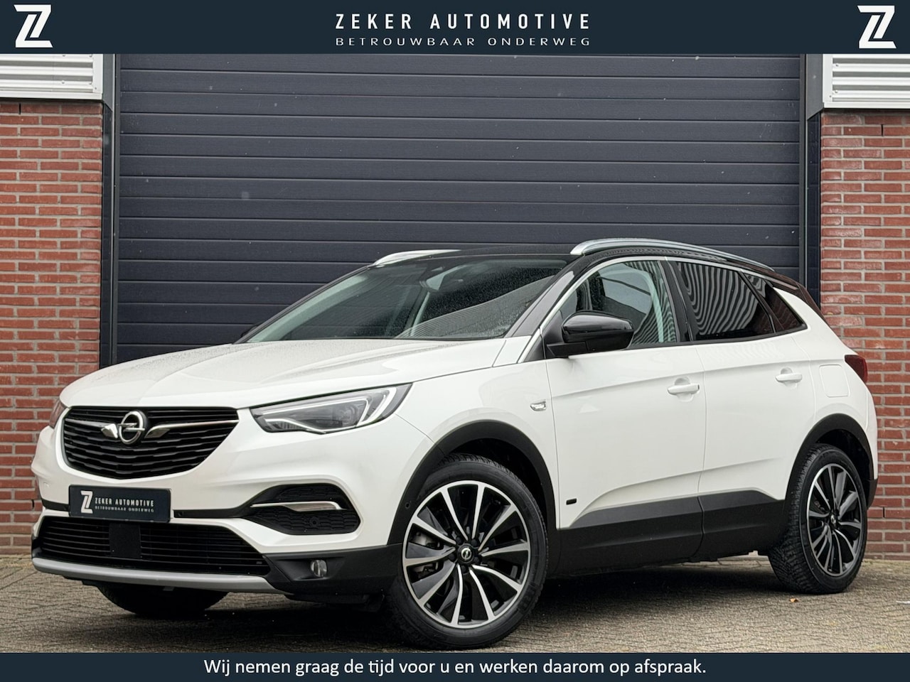 Opel Grandland - 1.6 Turbo Plug-In Hybrid 4x4 Ultimate 300PK, Leder, LED, Camera, Stoel/Stuurverwarming en - AutoWereld.nl