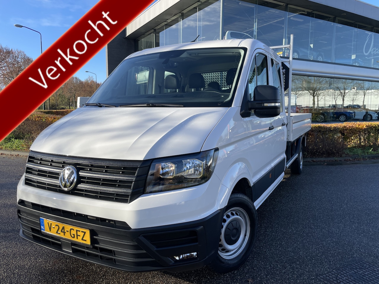 Volkswagen Crafter - 35 2.0 TDI L4 DC Comfortline Airco - Bluetooth - Cruise control - start/stop systeem - Mis - AutoWereld.nl