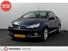 Peugeot 206 CC - 1.6-16V/ Automaat/ Wind-Scherm/ Elek.Ramen/ C.V. Afatand/ Stuurbekr./ Radio USB/ NAP/ Meta