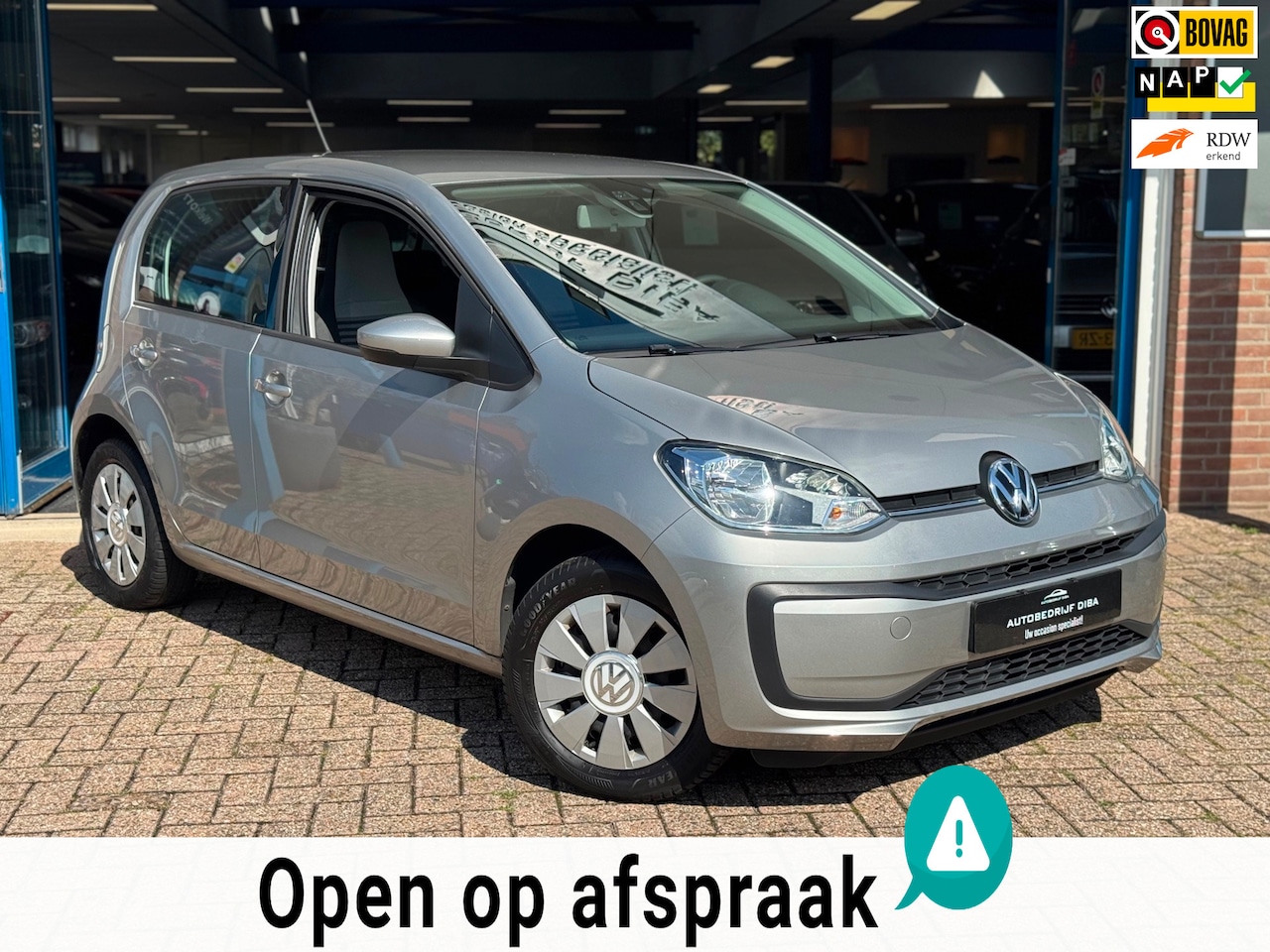 Volkswagen Up! - 1.0 BMT move up! 2019 AIRCO Bleuthooh NAP - AutoWereld.nl