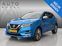 Nissan Qashqai - 1.3 DIG-T Tekna + TREKHAAK | LEDER | 360 GRADEN CAMERA | BOSSE | ELEKTRISCH VERSTELBARE ST