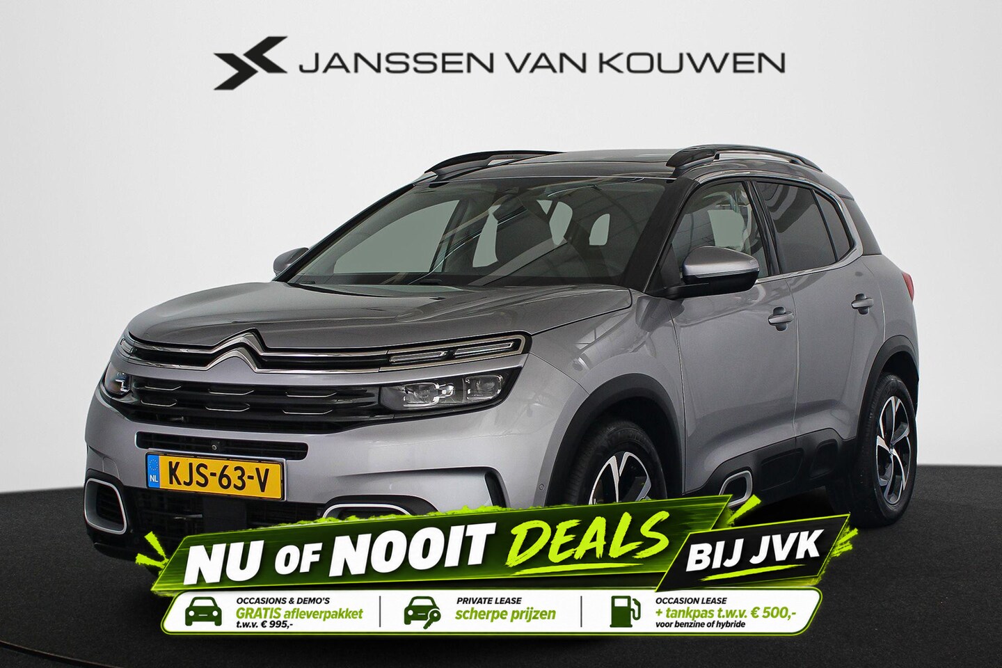 Citroën C5 Aircross - 1.6 PureTech Shine Panoramadak Elektrische Achterklep Stoelverwarming - AutoWereld.nl