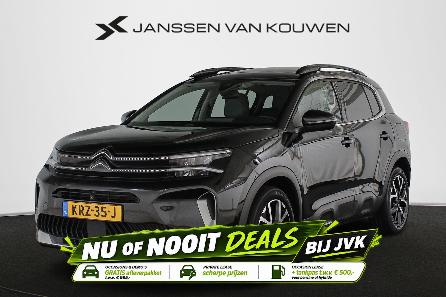 Citroën C5 Aircross - 1.6 Plug-in Hybrid 225 Shine Pack Pano Leder Stoelverwarming 360-Camera - AutoWereld.nl