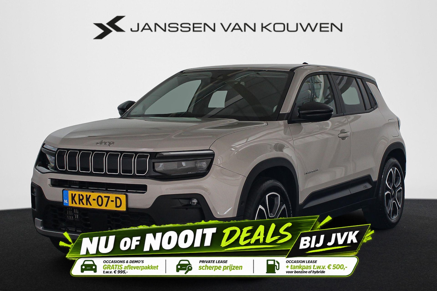 Jeep Avenger - 1.2 e-Hybrid Summit Adaptive Cruise Keyless JBL Full-LED - AutoWereld.nl