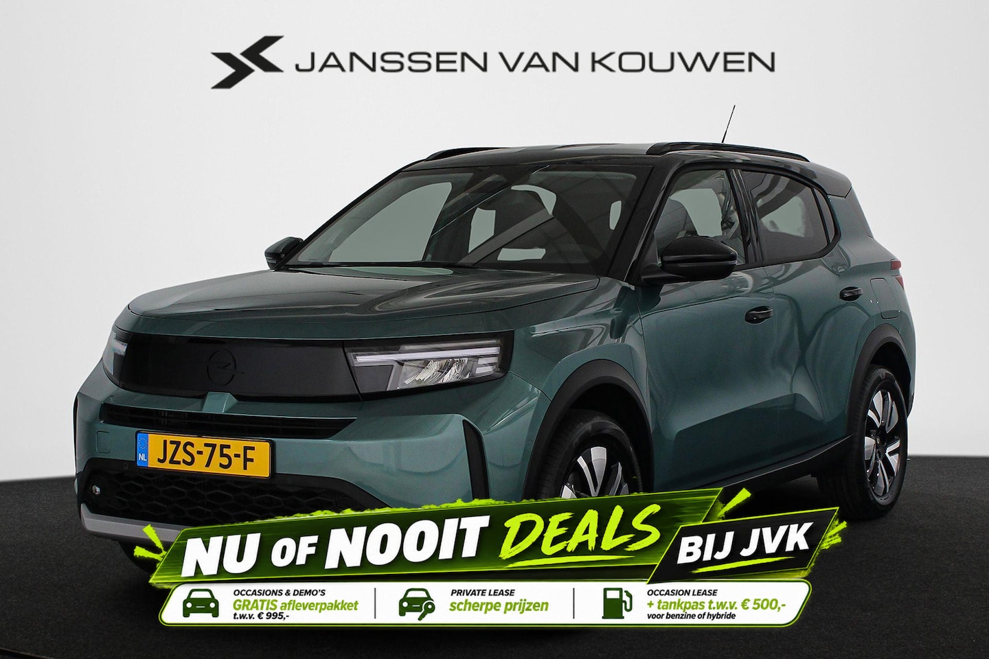 Opel Frontera - 1.2 Turbo Hybrid GS 145PK Stoel-Stuur-Voorruitverwarming Apple CarPlay Achteruitrijcamera - AutoWereld.nl