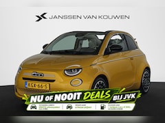 Fiat 500 C - 1.0 Hybrid La Prima Cabrio Camera LED Stoelverwarming Leder