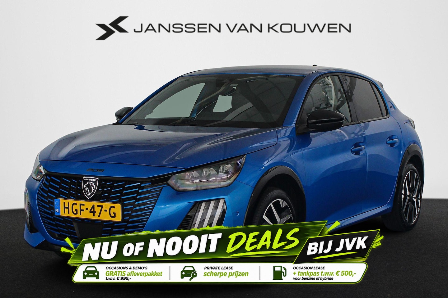 Peugeot 208 - 1.2 Hybrid 145 e-DCS6 GT Navigatie Adaptieve Cruise Control Achteruitrijcamera - AutoWereld.nl
