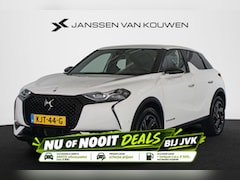 DS 3 Crossback - E-Tense Performance Line+ 50 kWh Stoelverwarming Achteruitrijcamera