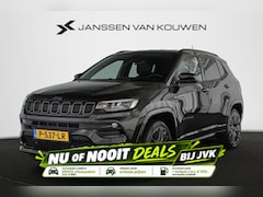 Jeep Compass - 4xe 240 Plug-in Hybrid Electric S Stuur-Stoelverwarming Leder Memory Keyless 19"