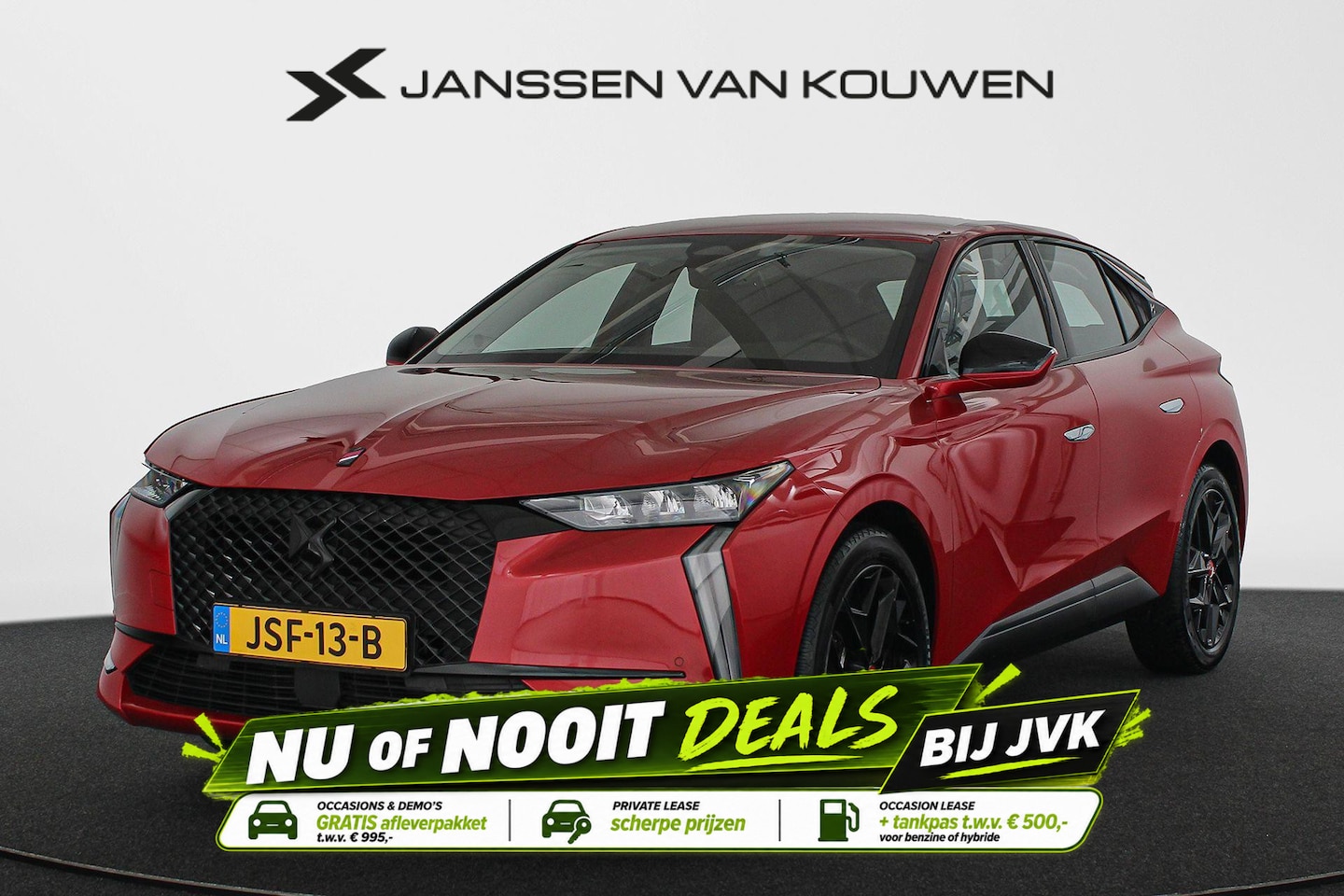 DS 4 - 1.2 PureTech Performance Line Automaat Stoel-Stuurverwarming Apple CarPlay All Season Band - AutoWereld.nl