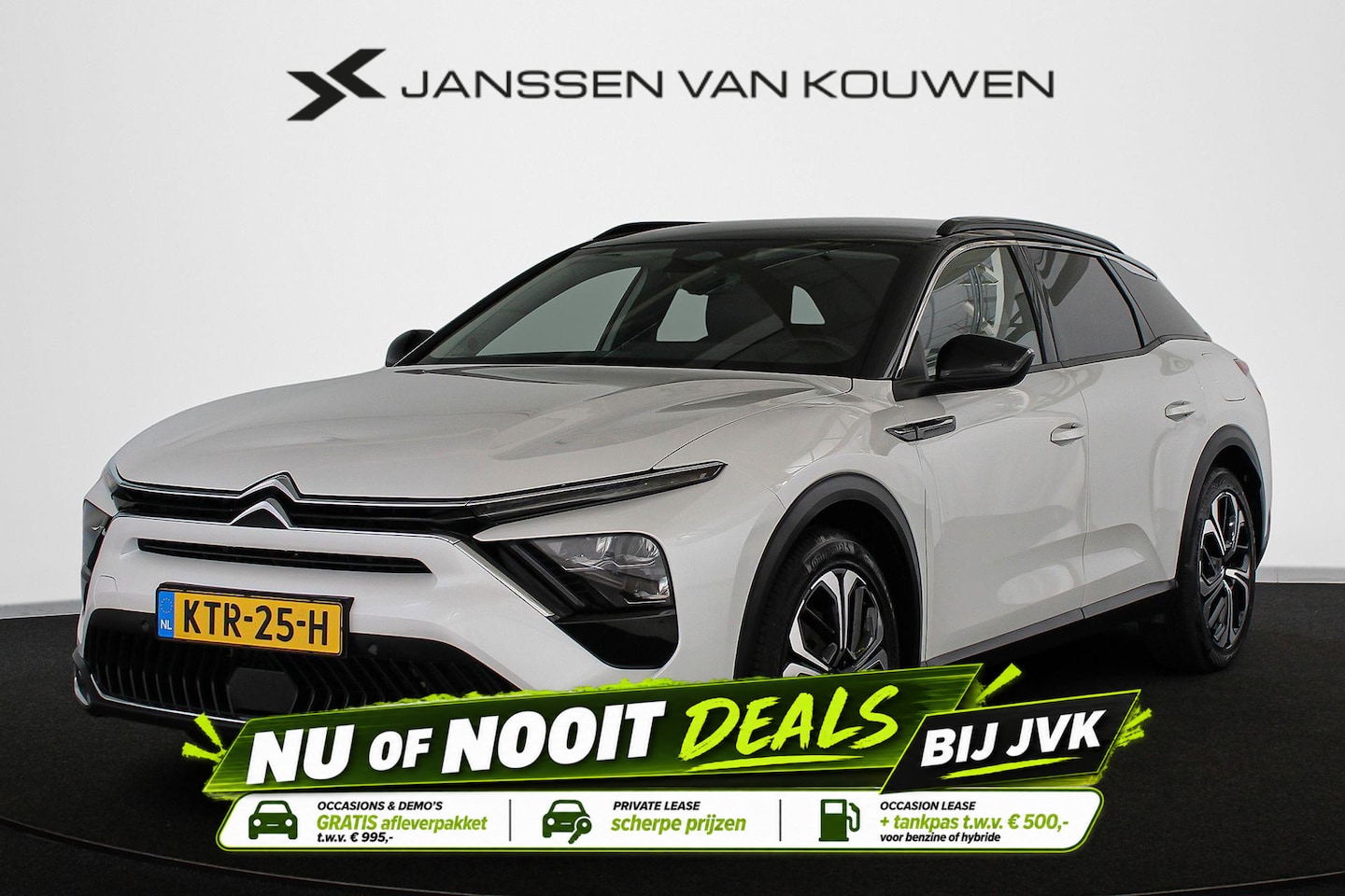 Citroën C5 X - 1.6 Plug-in Hybrid 180 Plus Stoel-Stuurverwarming Leder Keyless - AutoWereld.nl