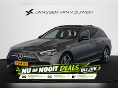Mercedes-Benz C-klasse Estate - 300 e AMG Line Night Pano Sfeerverlichting Stoelverwarming