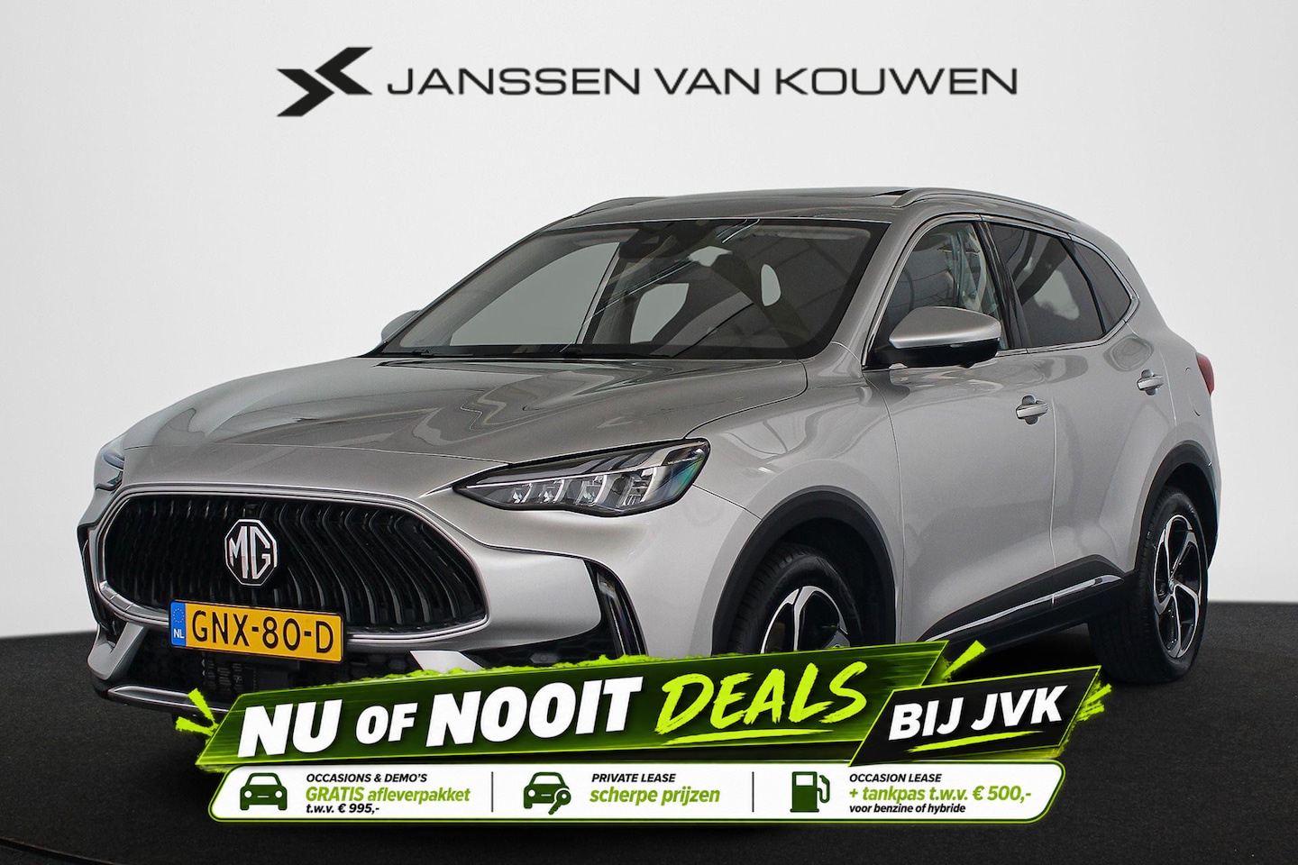 MG EHS - 1.5 TGDI Luxury SOH 98% Panoramadak Leder Keyless NL Auto - AutoWereld.nl
