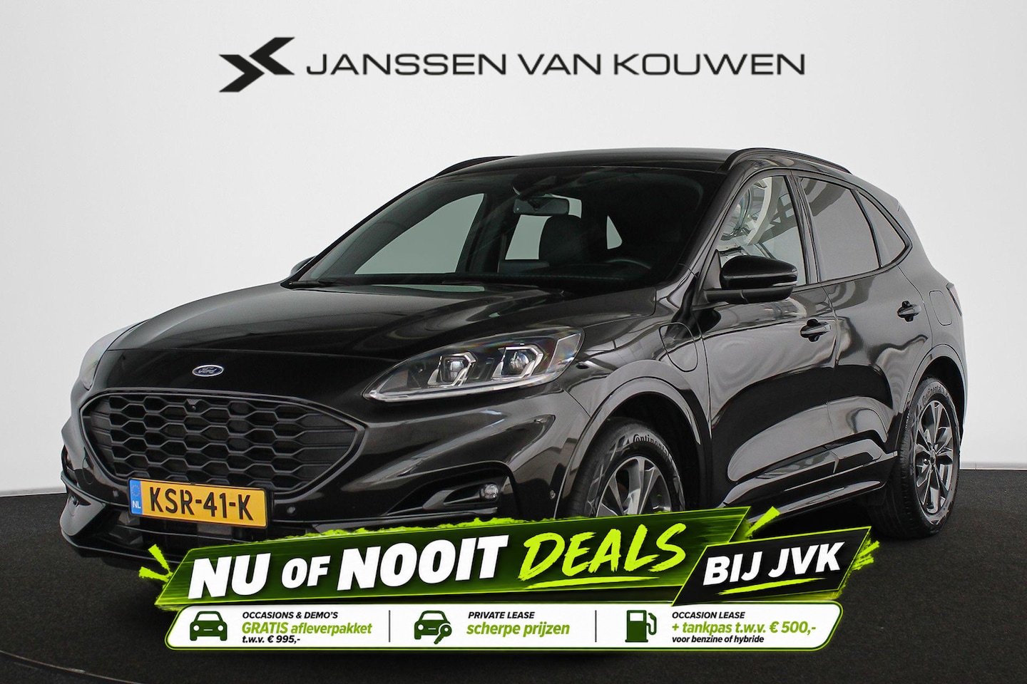 Ford Kuga - 2.5 PHEV ST-Line X Winter Pakket Adaptieve Cruise Head-Up - AutoWereld.nl