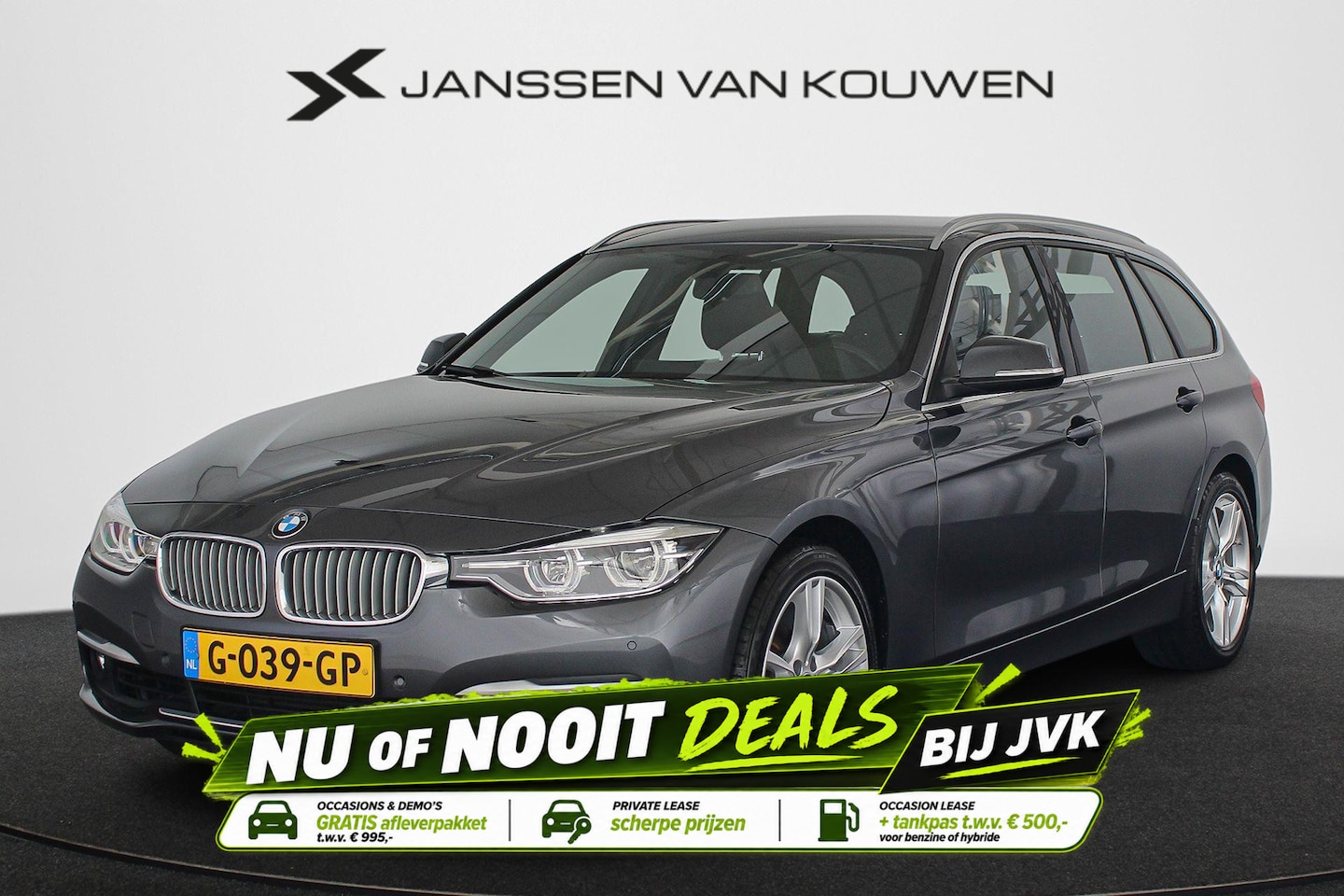BMW 3-serie Touring - 318i Luxury Edition Elektrische Trekhaak HiFi Groot Navigatie - AutoWereld.nl