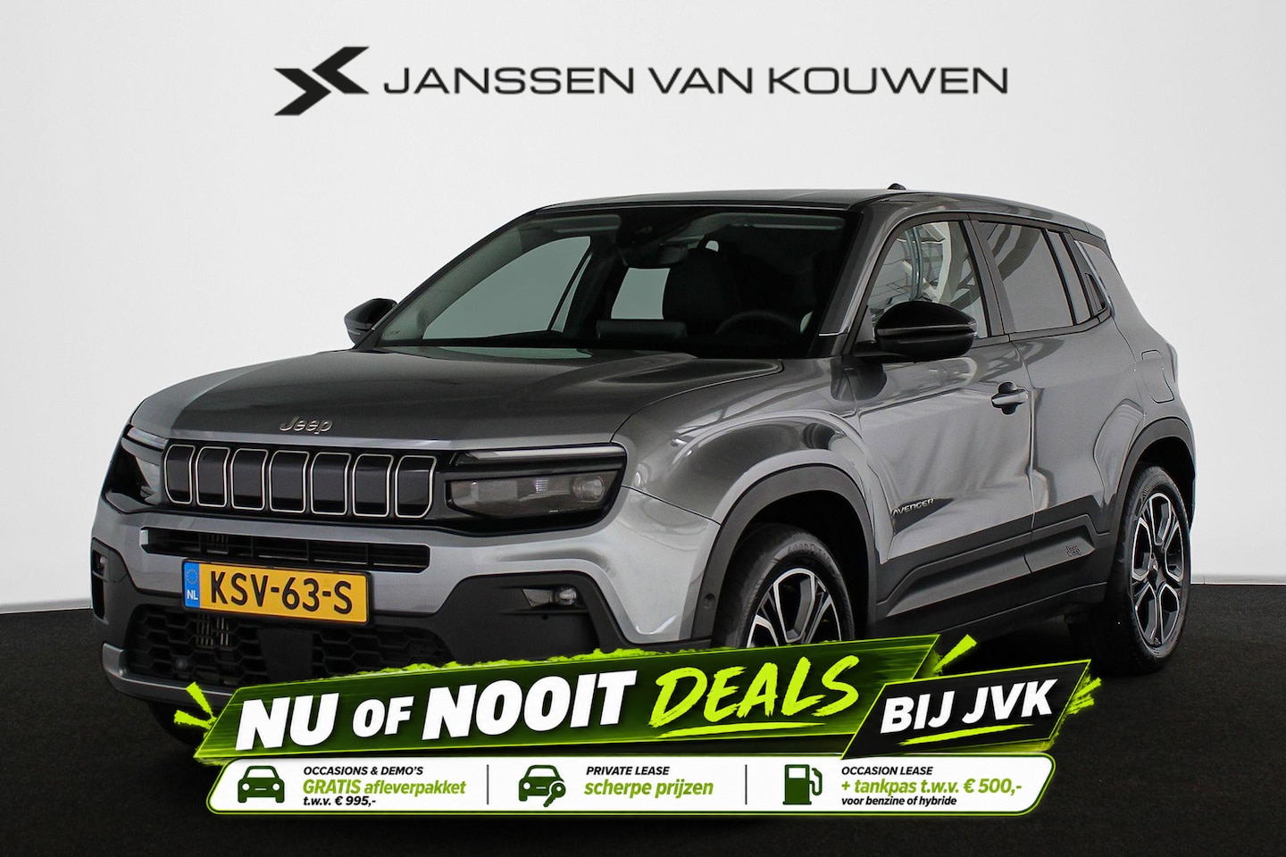 Jeep Avenger - 1.2 e-Hybrid Summit Keyless 360-Camera Camera JBL Apple CarPlay - AutoWereld.nl