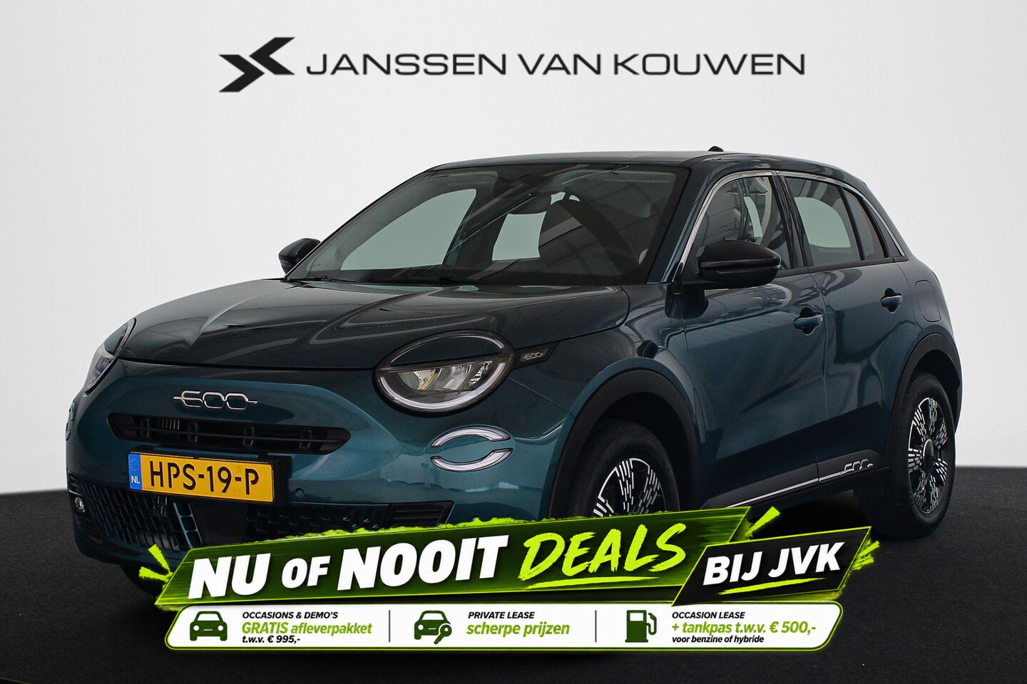 Fiat 600 - 1.2 Hybrid Urban Stoelverwarming Keyless Achteruitrijcamera Apple CarPlay - AutoWereld.nl