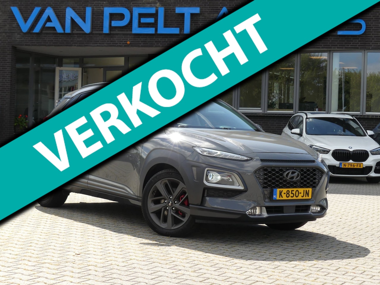 Hyundai Kona - 1.6 T-GDI 4WD Automaat 177Pk Premium Sky - AutoWereld.nl