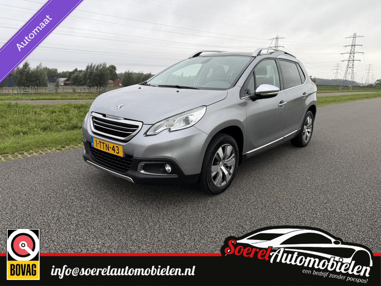 Peugeot 2008 - 1.2 VTi Allure Pack Premium Plus 1.2 VTi Allure Pack Premium Plus ,AUTOMAAT, PANO - AutoWereld.nl