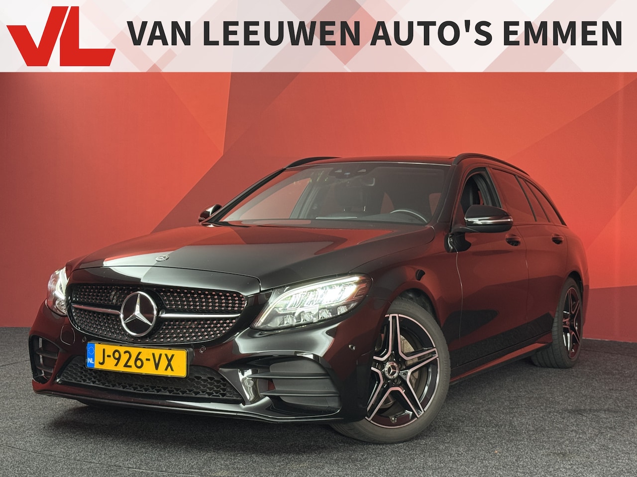 Mercedes-Benz C-klasse Estate - 180 Business Solution AMG | Pano | Trekhaak | Virtual | Camera - AutoWereld.nl