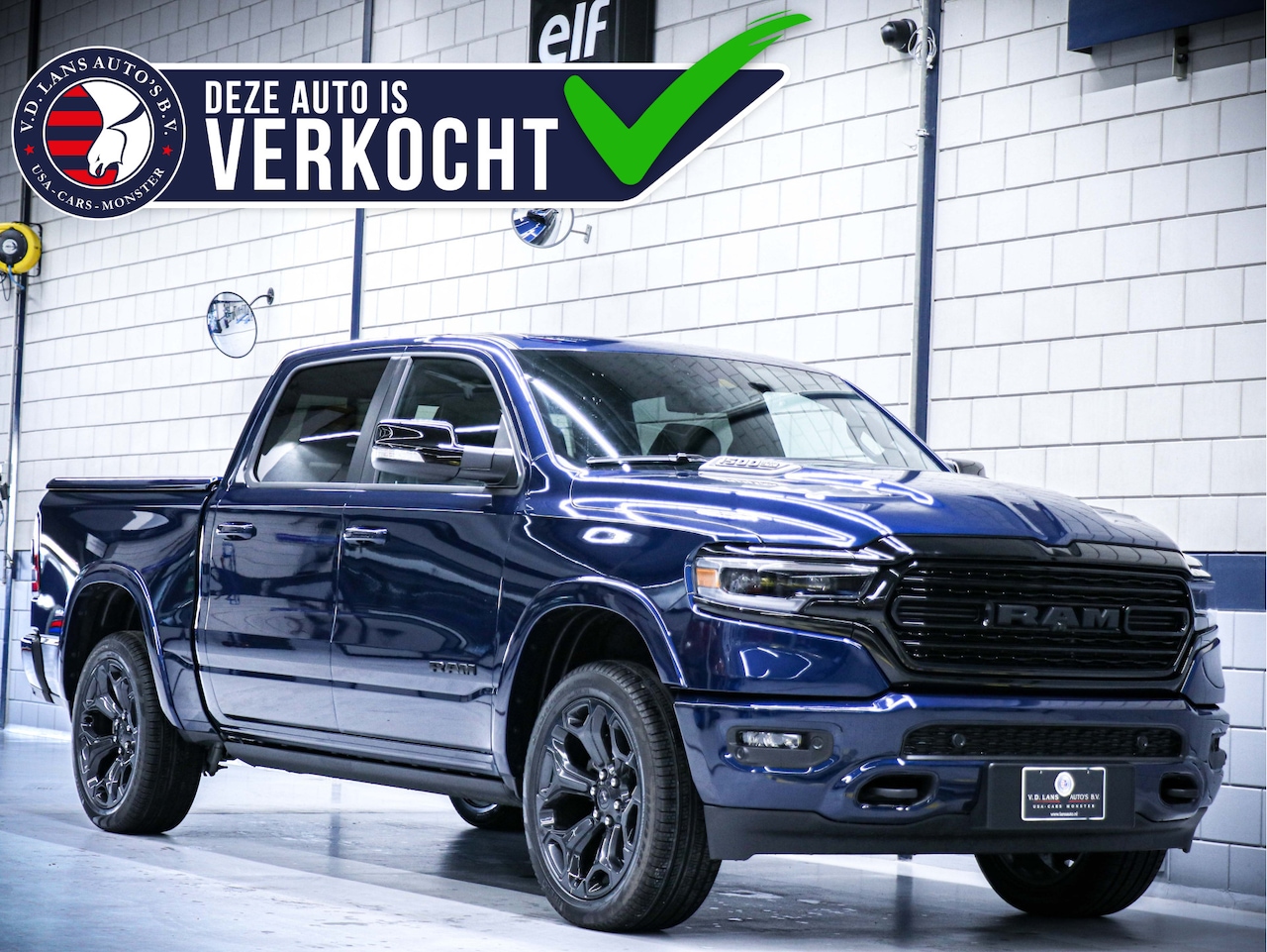Dodge Ram 1500 - Crew Cab Limited Night Edition | Luchtvering | Head-up display Fully loaded - AutoWereld.nl