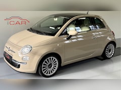 Fiat 500 - 1.2 Cult-Vol Leder-Panorama-Carplay Cappuccino