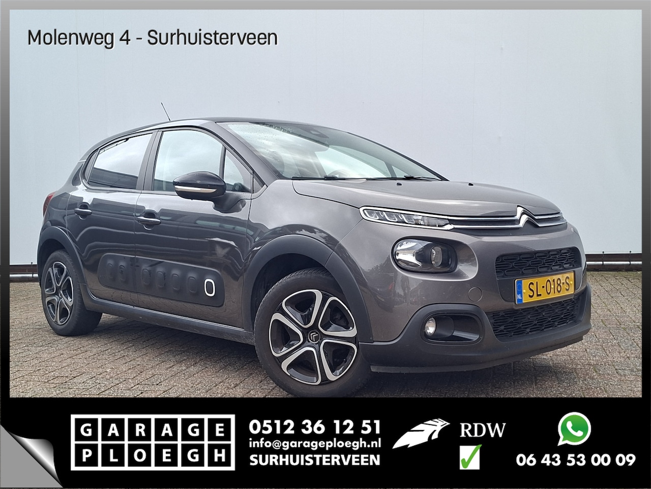 Citroën C3 - 1.2 PureTech Feel Edition Hoge zit Trekhaak DAB Clima Cruise Trekhaak - AutoWereld.nl