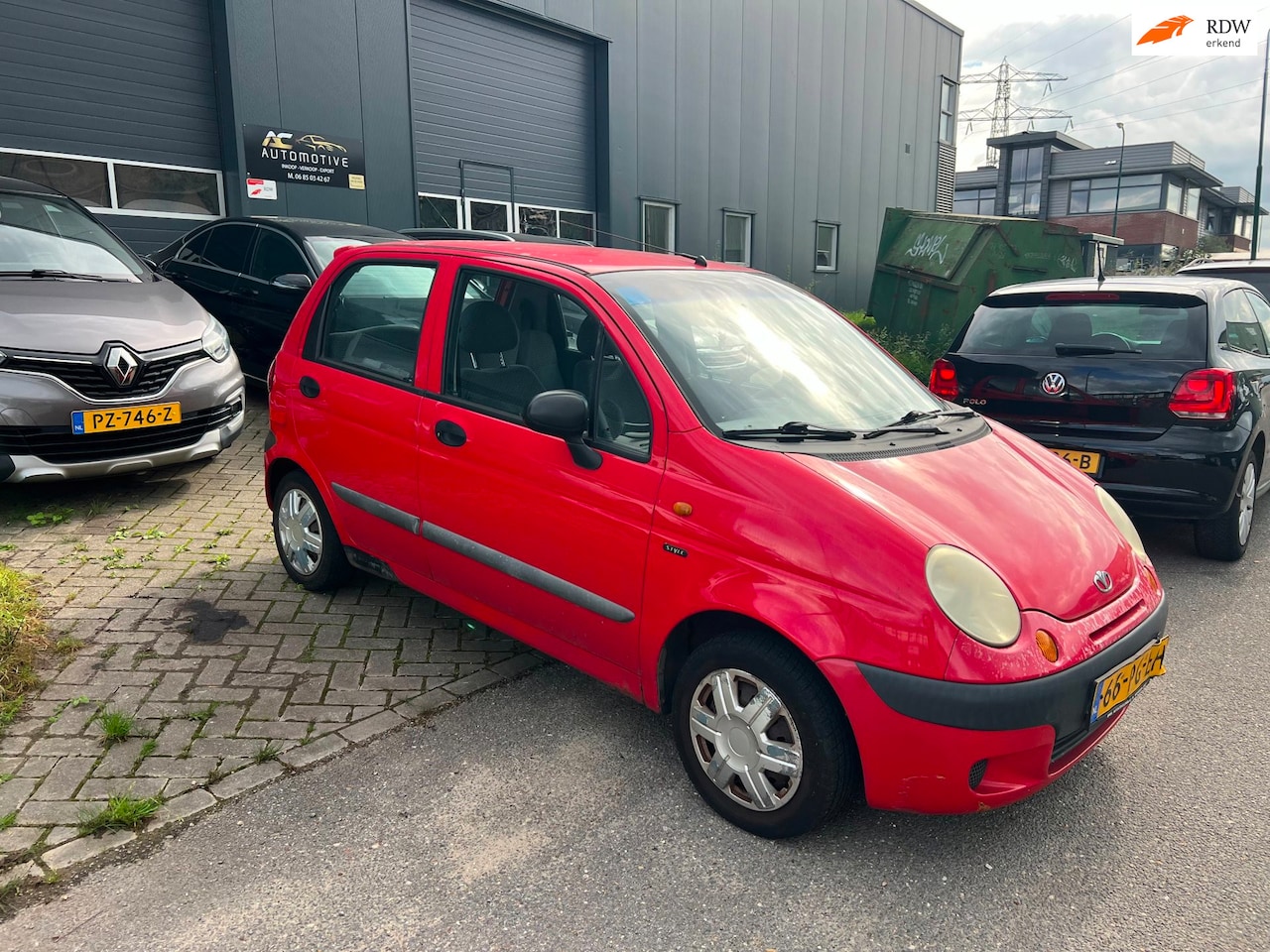 Daewoo Matiz - 1.0 Style airco rijdt goed nieuw apk inruil auto. - AutoWereld.nl