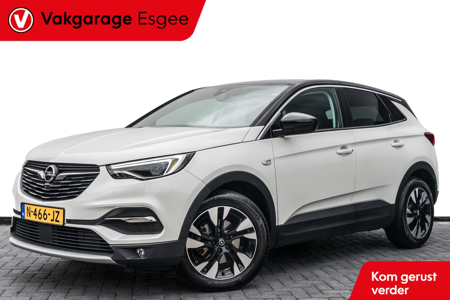 Opel Grandland X - 1.2 131 PK Turbo Business Elegance | Ned Auto | Automaat | Ned Auto | Two-Tone lak | 53 DK - AutoWereld.nl