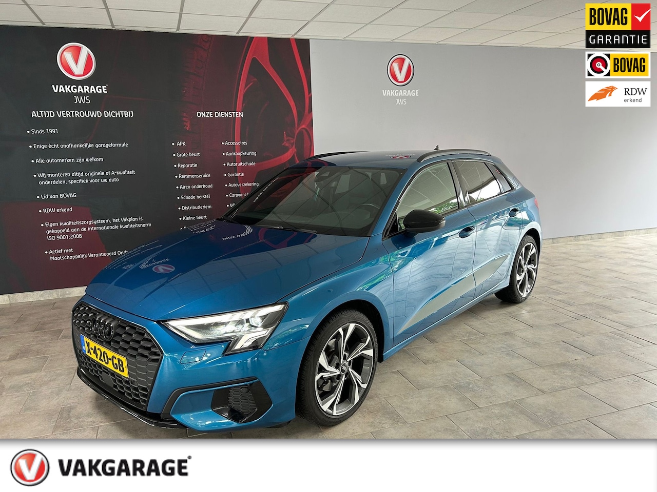Audi A3 Sportback - 30 TFSI edition one. S-line interieur. Incl. Beurt en garantie. - AutoWereld.nl