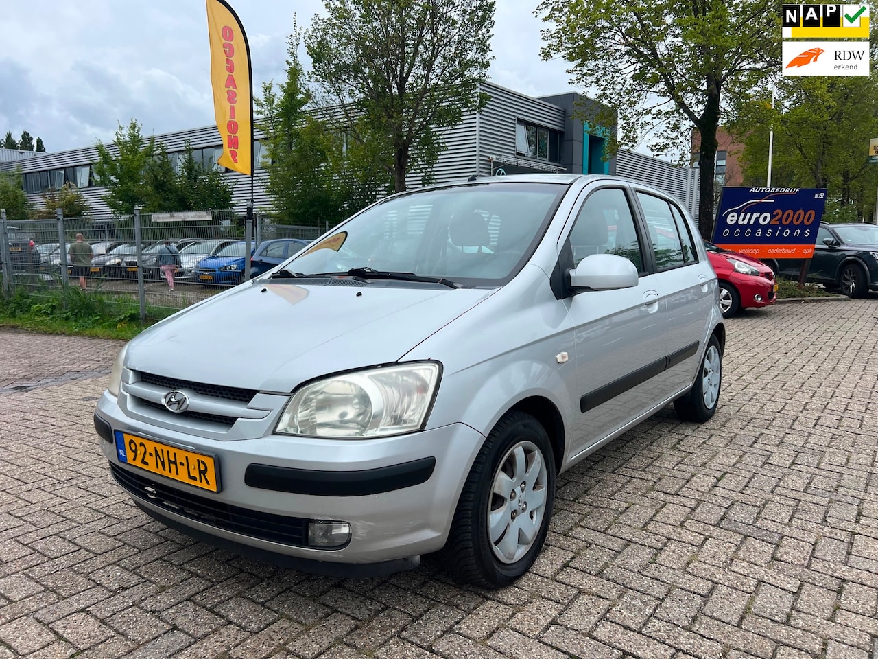 Hyundai Getz - 1.3i GLS Sky - 5 Deurs - Nieuwe Apk - Airco - AutoWereld.nl