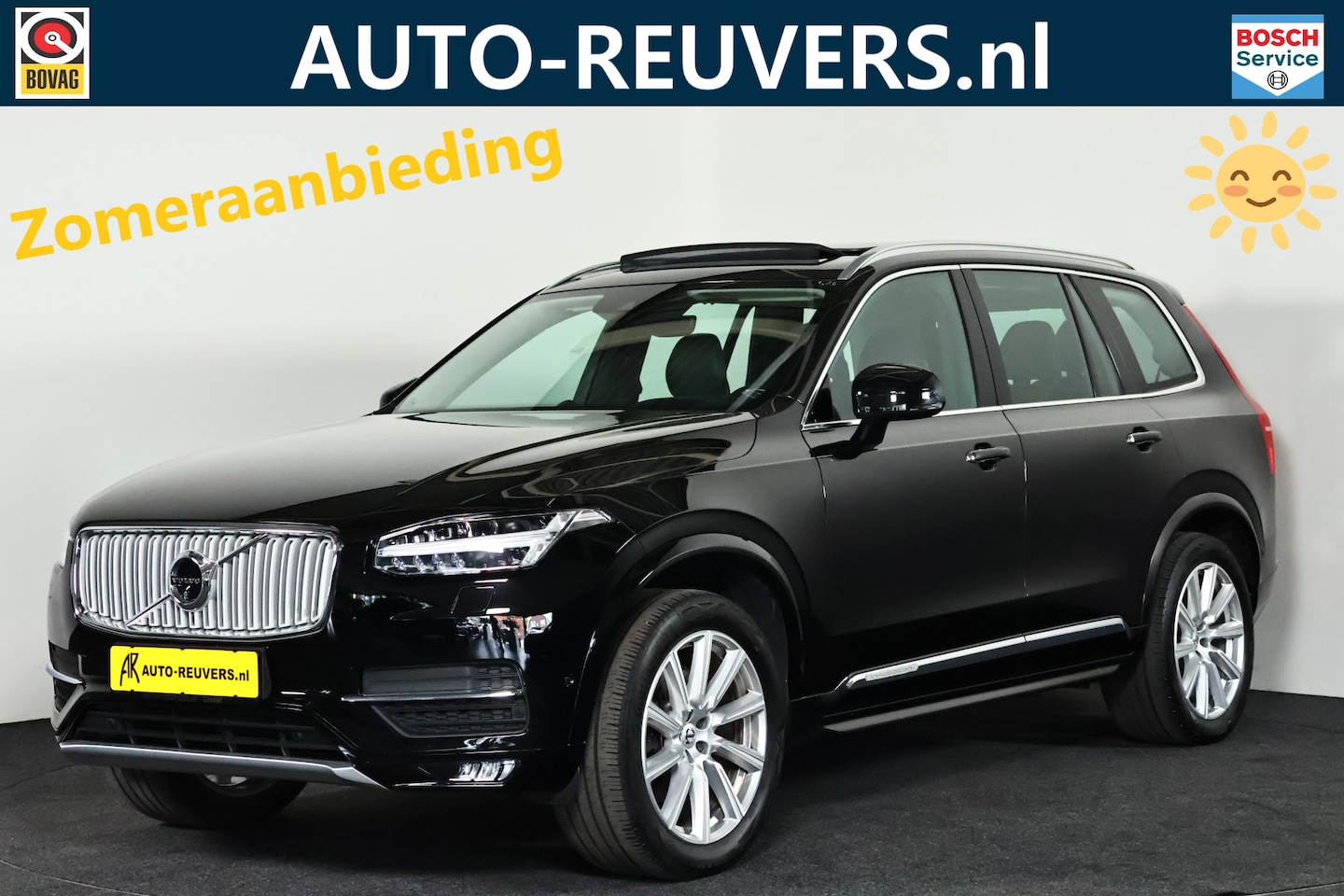 Volvo XC90 - 2.0 T5 AWD Inscription Navi / Opendak / Trekhaak / Carplay / Pilot Assist / HUD / Leder - AutoWereld.nl