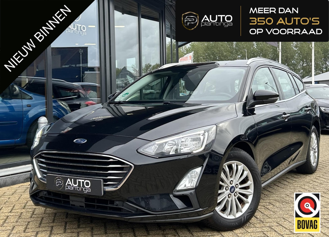 Ford Focus Wagon - 1.0 EcoBoost Titanium Business 125PK | 2e Eigenaar | NL AUTO | NAP | Dealeronderhouden | E - AutoWereld.nl