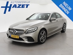Mercedes-Benz C-klasse - 180 AMG-LINE AUT. FACELIFT + AFN. TREKHAAK | BREEDBEELD NAVI | STOELVERW. | CAMERA