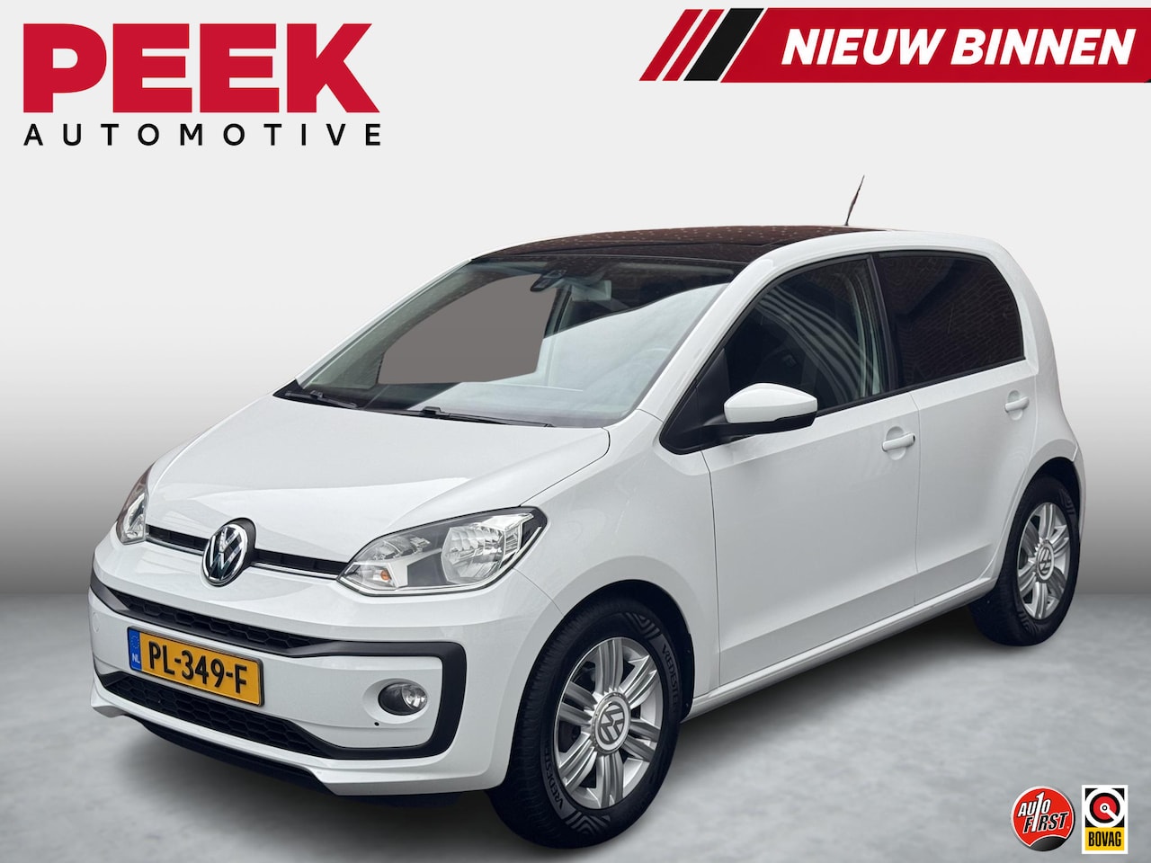 Volkswagen Up! - 1.0 BMT high up! | Panoramadak | Parkeersensoren | LM-velgen | Cruise Control | - AutoWereld.nl